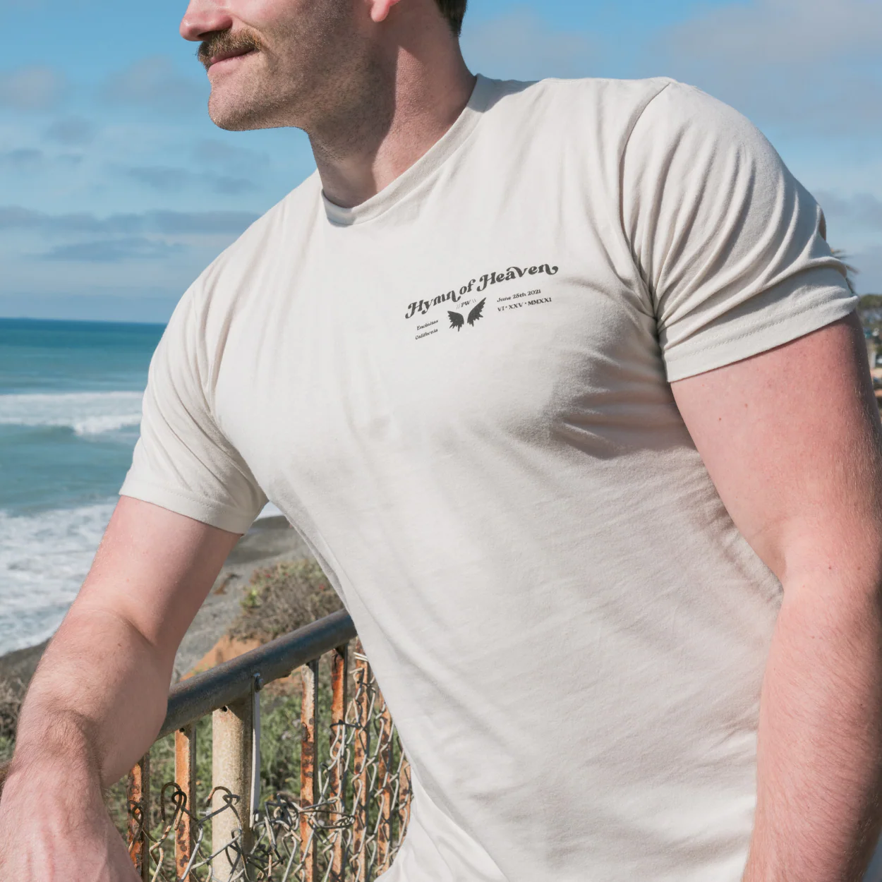 Hymn of Heaven Lyric T-Shirt (Sand) Tour Edition - Image 4