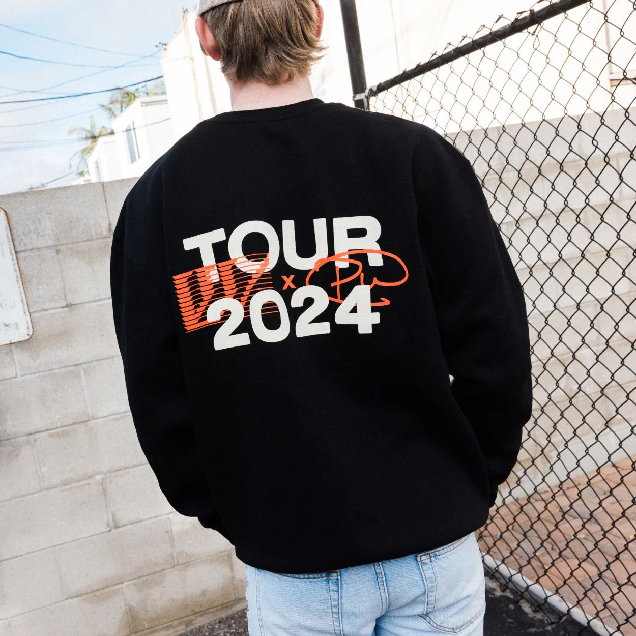 OUTW/THEOLD - I BELIEVE Black Crewneck - Image 5