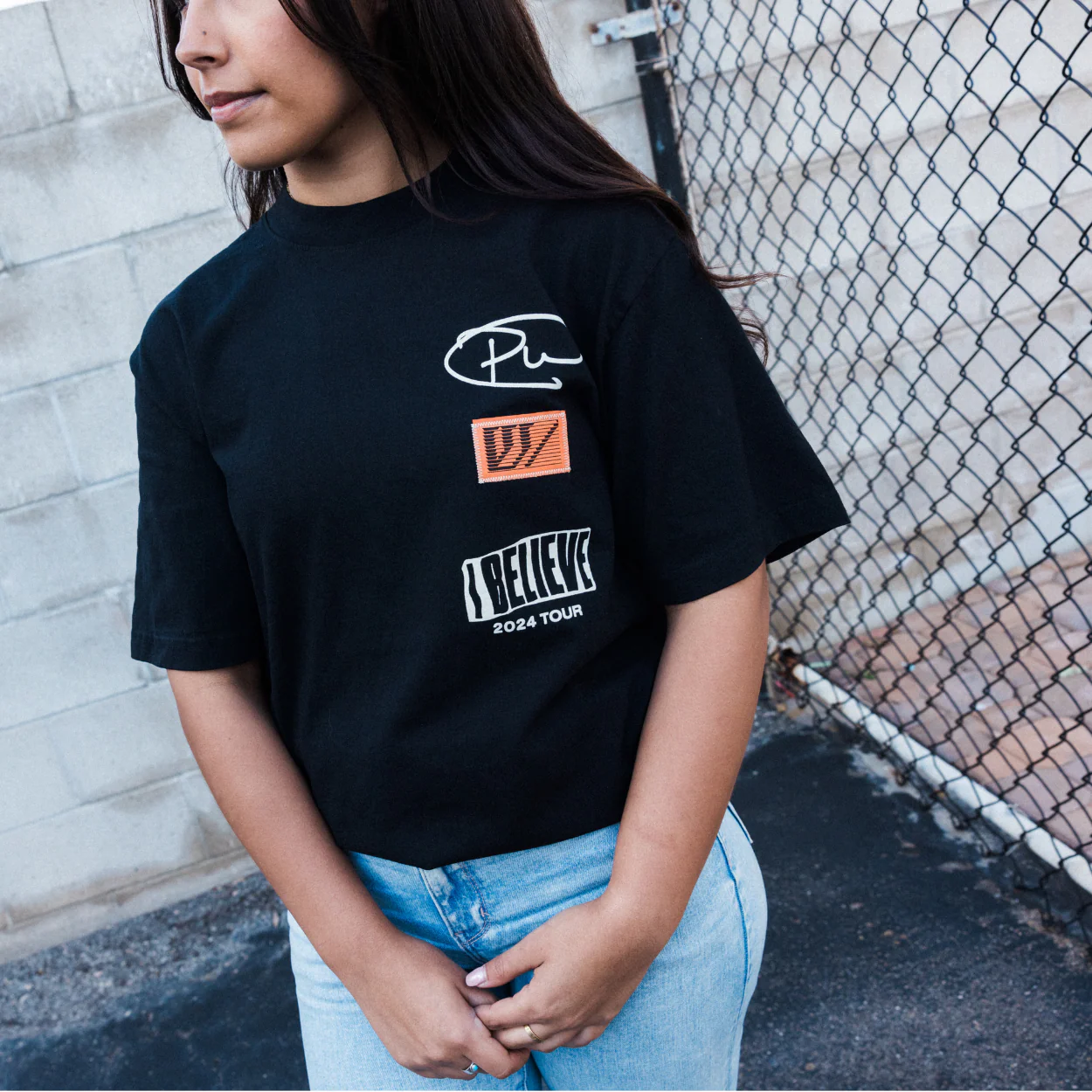 OUTW/THEOLD - I BELIEVE Black Tee - Image 6