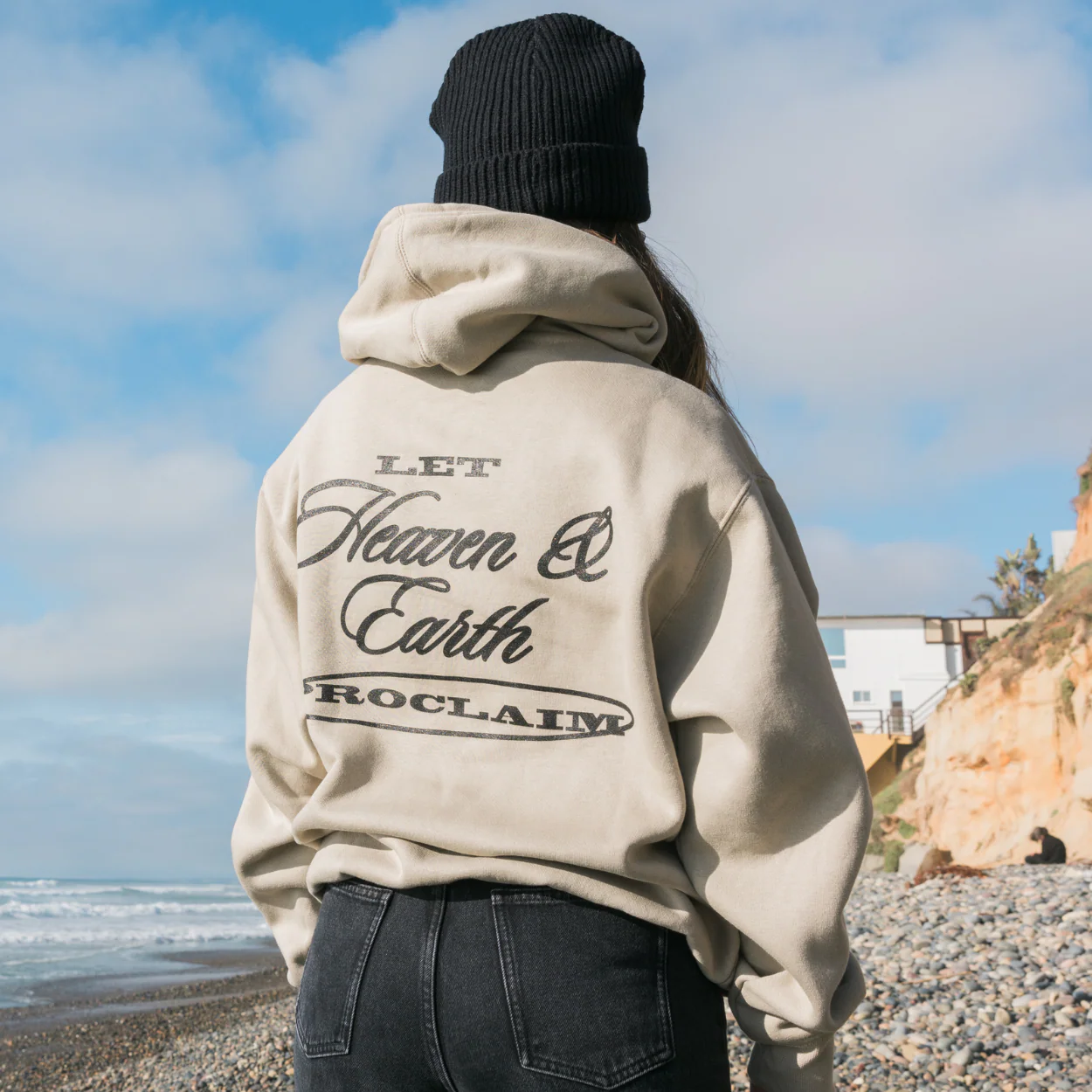 This Is Our God Hoodie - Tan - Image 3